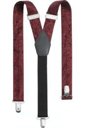 OLYMPBretelsdonkerroodMotief