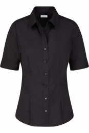 SeidenstickerDamesOverhemdzwartEffen