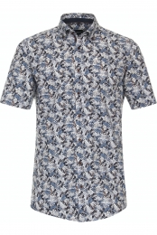 VentiOverhemdKortemouwblauw