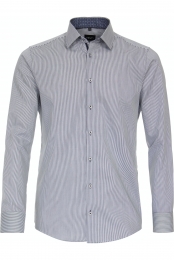 VentiOverhemdblauwGestreept