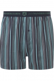 JanVanderstormBoxershortsdonkerblauwGestreept