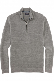 OLYMPCasualGebreidetruiStaandekraagsteenEffen