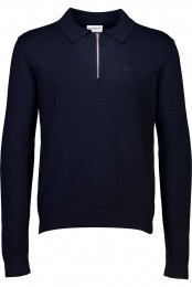 LindberghPoloshirtlangemouwdonkerblauwEffen