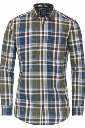 RedmondCasualOverhemdbruinRuit