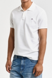 GANTPoloshirtKortemouwwit