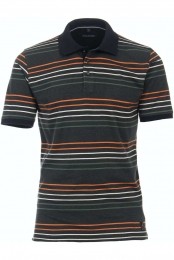 CasaModaPoloshirtKortemouwgroen