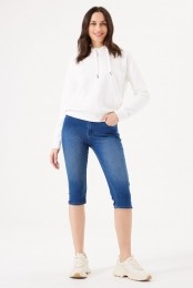 Celia277SlimDenimCapri-DarkUsed