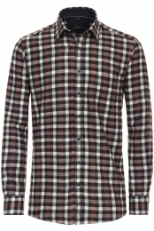 CasaModaCasualOverhemdbruinRuit