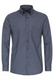 CasaModaCasualOverhemdblauwBedrukt