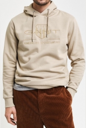 GANTHoodedSweatshirtbeigeEffen