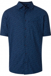 RedmondCasualOverhemdKortemouwblauw