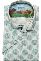 RichFridaybyJupiterOverhemdKortemouwgroen