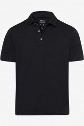 BraxPoloshirtKortemouwzwart