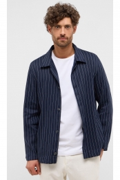 ETERNAPerformanceOvershirtmarineGestreept