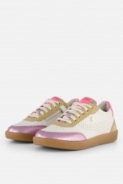 VinginoMetallicSneakersrozeLeer