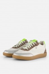 VinginoAnimalSneakerszilverLeer