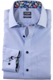 OLYMPLuxorOverhemdblauwEffen