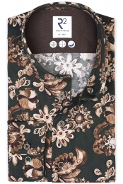 R2AmsterdamOverhemddonkergroenMotief