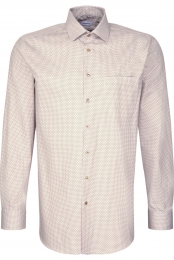 SeidenstickerOverhemdgrijsBedrukt