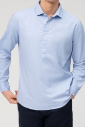 OLYMPxBorisHerrmannOverhemdblauwEffen