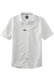 OLYMPCasualOverhemdKortemouwwit