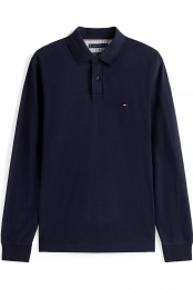 TommyHilfiger1985PoloshirtlangemouwblauwEffen