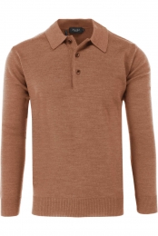 MAERZSuperwashTruiPolokraaglichtbruinEffen