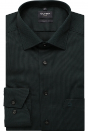 OLYMPLuxorOverhemdExtrakortML5donkergroen