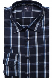 MarvelisCasualFlanellenOverhemdmarineRuit