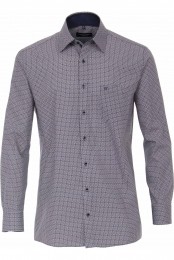 CasaModaOverhemdblauwBedrukt