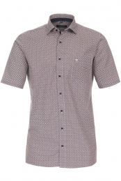 CasaModaOverhemdKortemouwrood