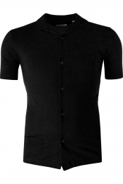 LindberghOverhemdKortemouwzwart