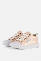 ShoesmeSneakersmetallicrozeLeer