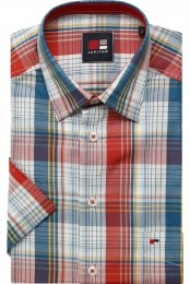 JupiterOverhemdKortemouwrood