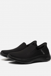 SkechersGoWalk20Slip-inszwartTextiel