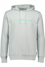 LindberghHoodedSweatshirtlichtgrijsBedrukt