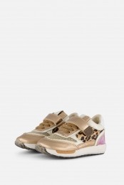 ShoesmeRunFlexSneakersbronsLeer
