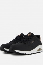 SkechersUnoMetallicSneakerszwartSynthetisch