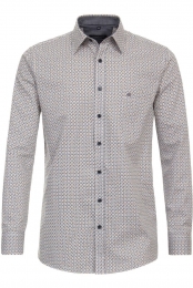 CasaModaCasualOverhemdgeelPrint