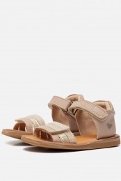ShoesmeClassicSandalentaupeLeer