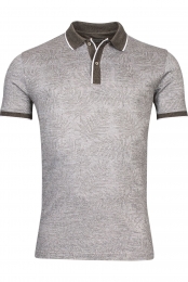 GiordanoPoloshirtKortemouwlichtbruin