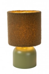 LucideWOOLLY-Tafellamp-16cm-1xE14-Groen