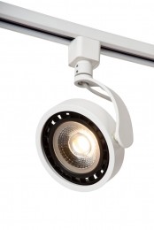 LucideTRACKDORIANRailspot-1-faseRailsysteemRailverlichting-1xES111-WitUitbreiding