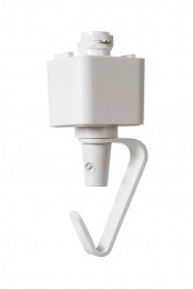 LucideTRACKHanglampadapter-1-faseRailsysteemRailverlichting-WitUitbreiding