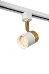 LucideTRACKFLORISRailspot-1-faseRailsysteemRailverlichting-1xGU10-WitUitbreiding