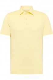 ETERNA1863PoloshirtKortemouwlichtgeel