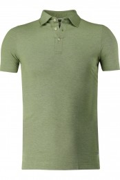 ETERNA1863PoloshirtKortemouwbruin