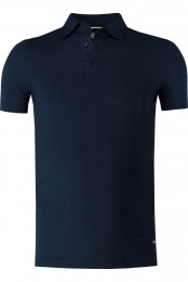 ETERNA1863PoloshirtKortemouwmarine