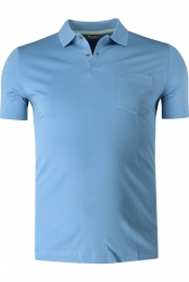 MAERZPoloshirtKortemouwblauw