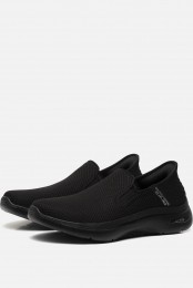 SkechersGoWalk20Slip-inszwartTextiel